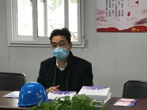 市建設(shè)局黨委書記、局長(zhǎng)戴健赴房總集團(tuán)市北32#地塊視察復(fù)工復(fù)產(chǎn)安